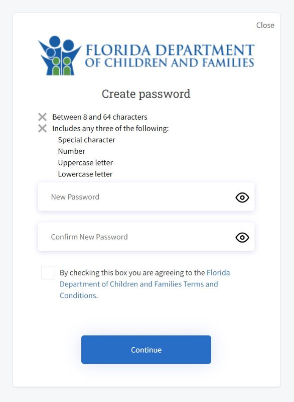 MyAccessFlorida forgot your-password step2